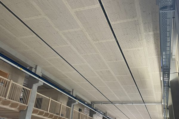 Akustikdecke Industriehalle Roßhaupten